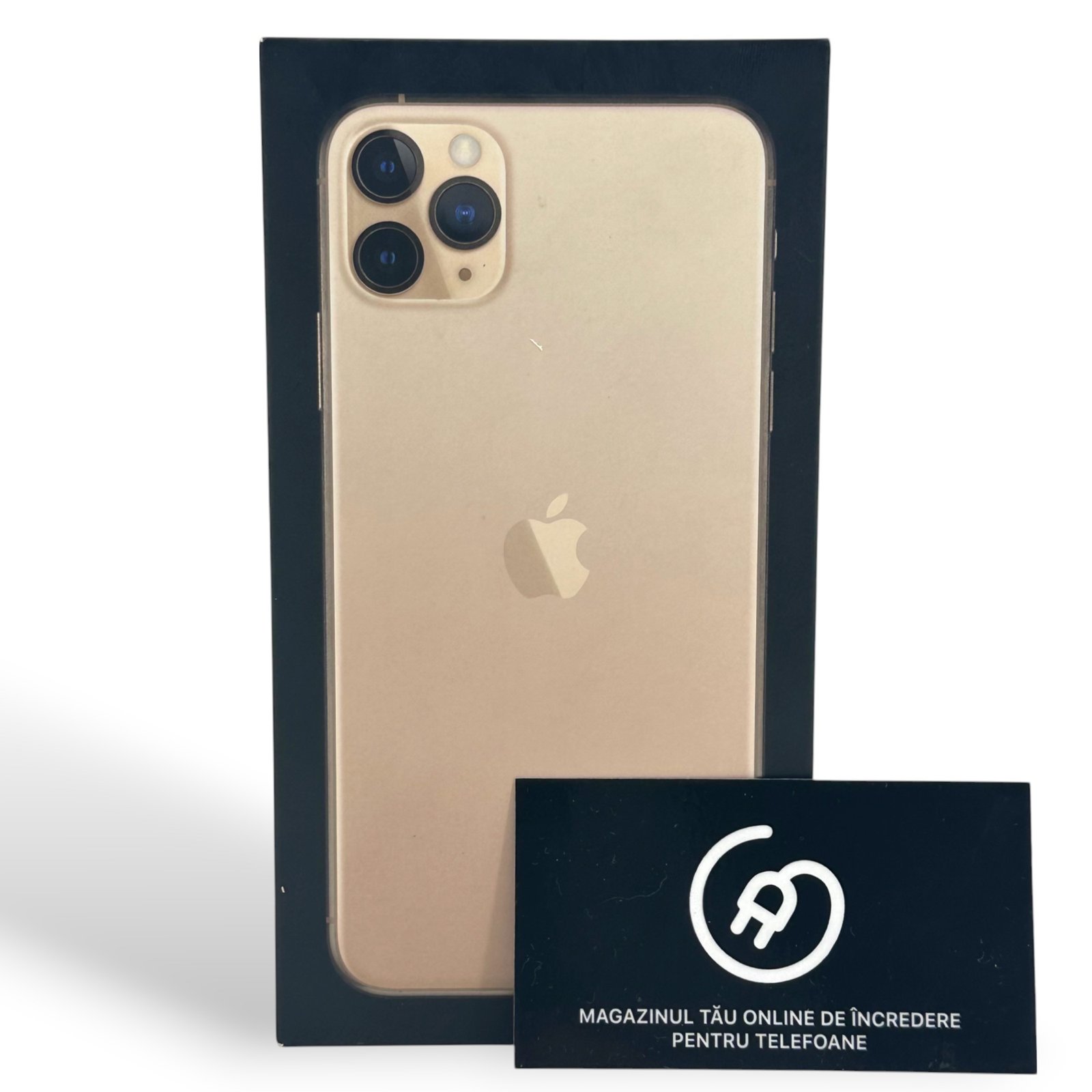 iPhone 11 Pro Max 100% 256Gb Gold Excelentă - Apple Plug