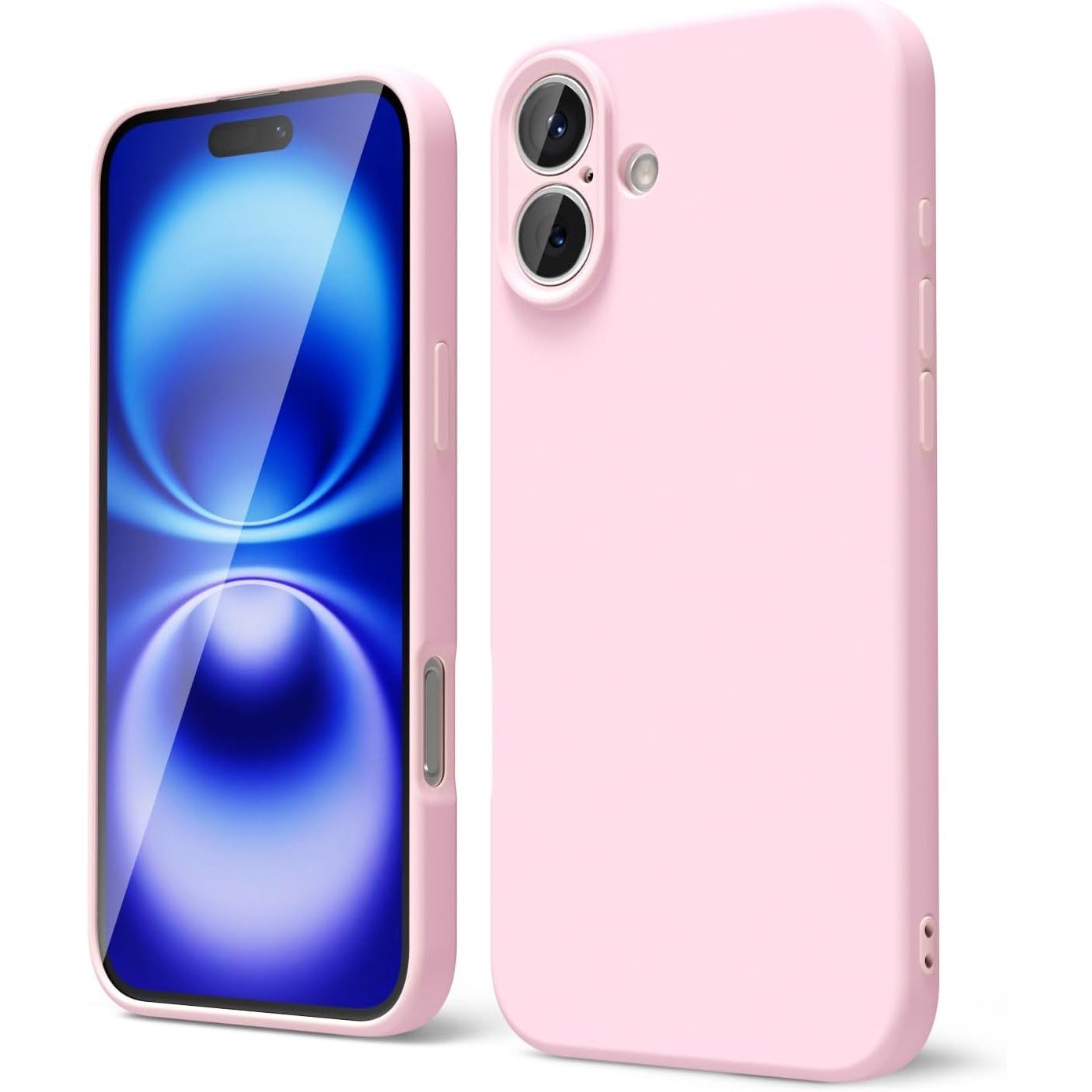 Husa De Protectie Matte TPU Pentru Apple iPhone 16 Pro Max Protectie Camera Antisoc Antizgariere Antialunecare Acoperire Completa Roz