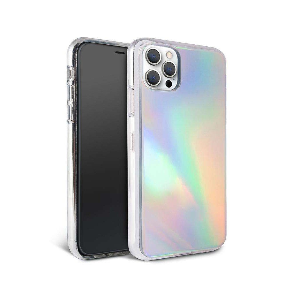 Husa protectie compatibila cu Apple iPhone 12 Pro Max Laser Gradient Case Cameleon