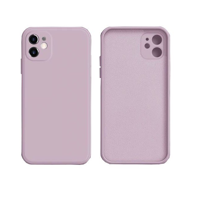 Husa Protectie Compatibila Cu Apple iPhone 12 Mini Liquid Silicone Case Roz