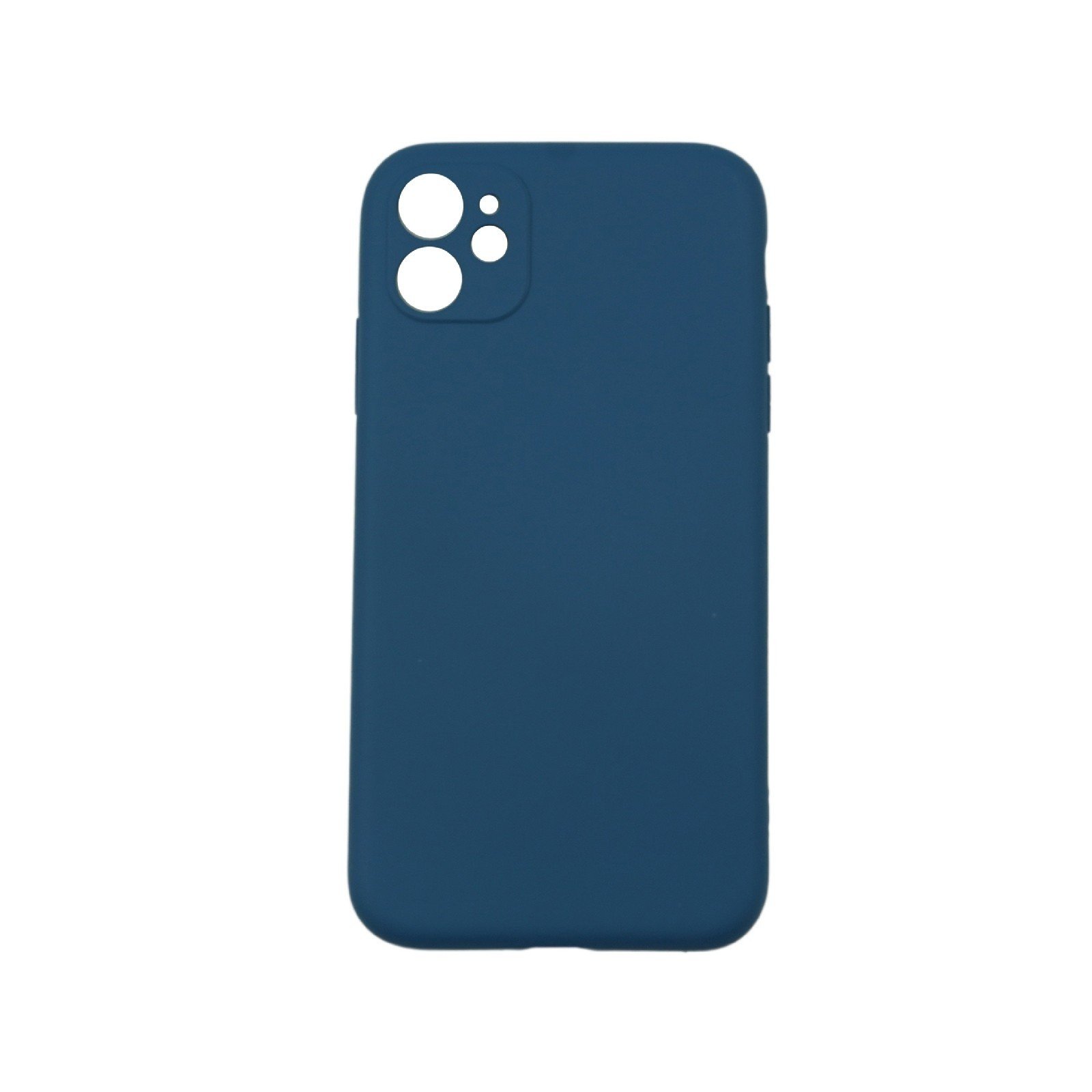 Husa Protectie Compatibila Cu Apple iPhone 12 Pro Max Liquid Silicone Albastru Inchis