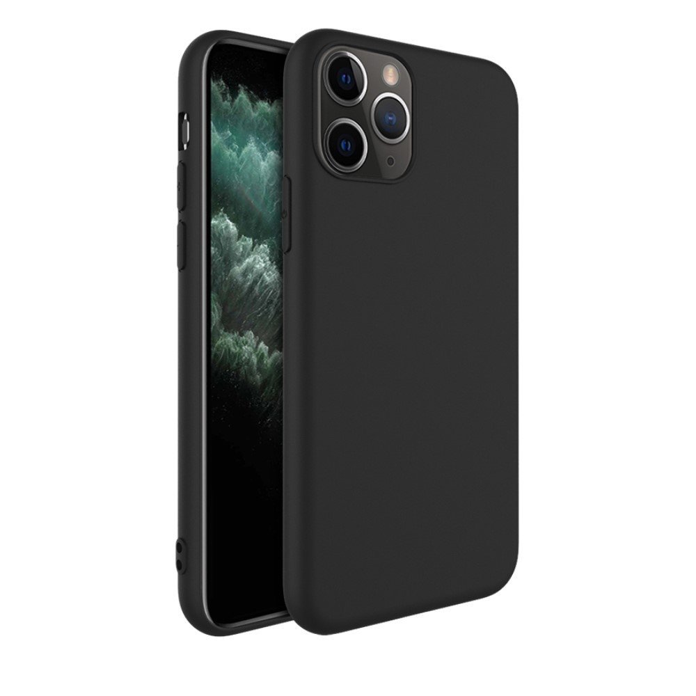 Husa Protectie Compatibila Cu Apple iPhone 13 Mini Matte Tpu Negru Mat