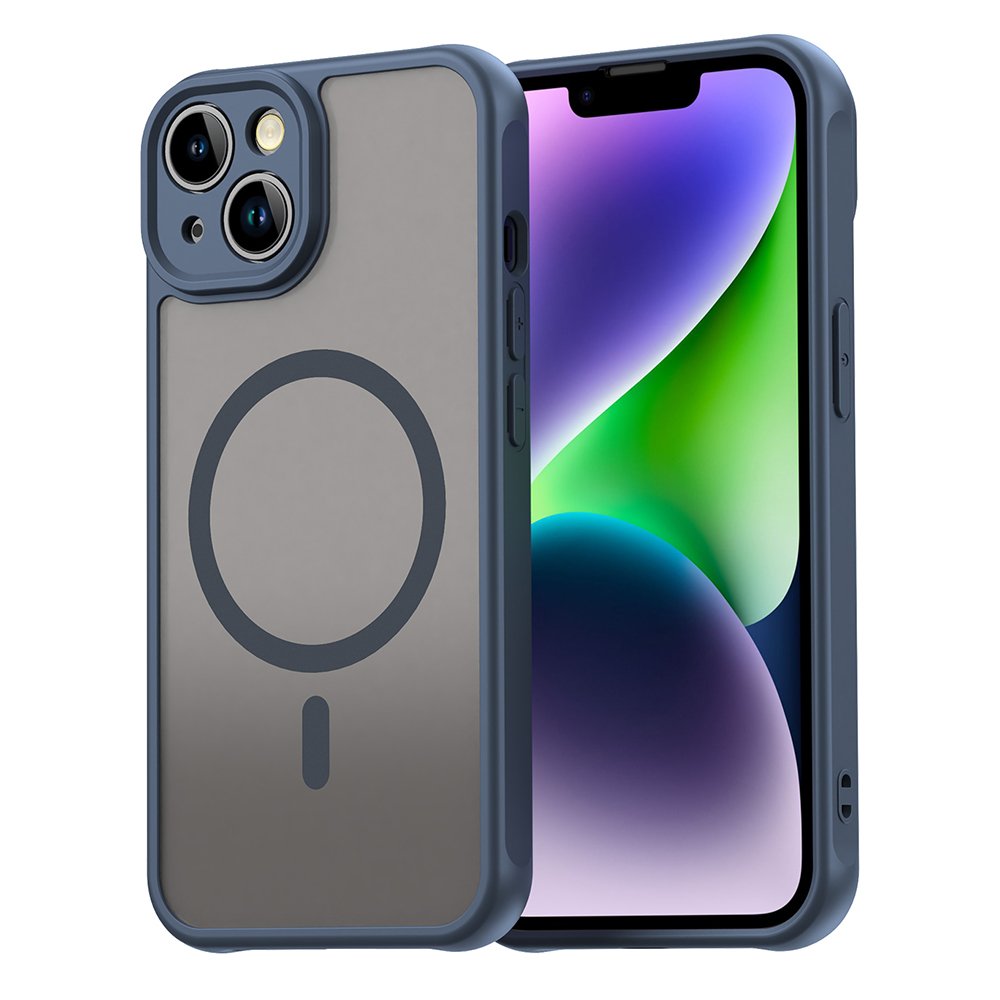 Husă iPhone 13 HaloFrost II MagSafe Navy Blue