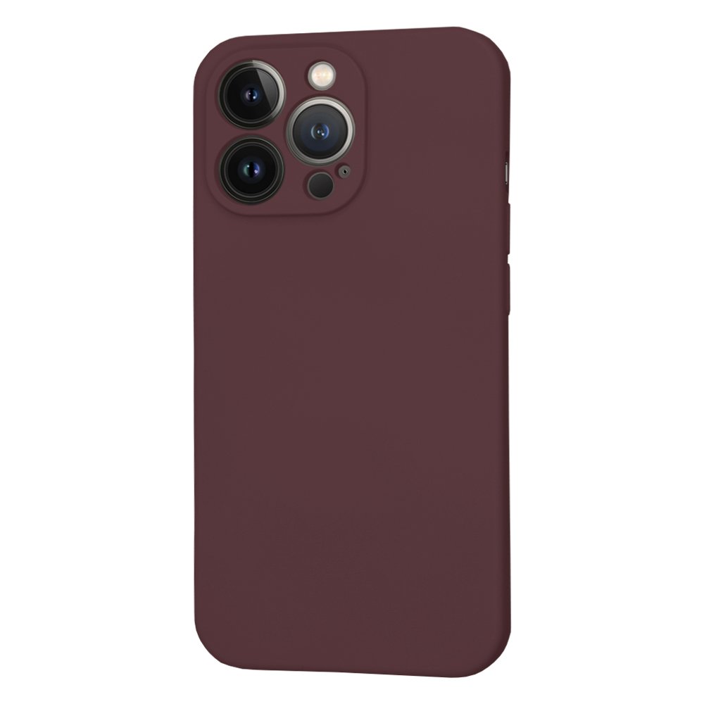 Husă iPhone 13 Pro SoftFlex MagSafe Plum Red