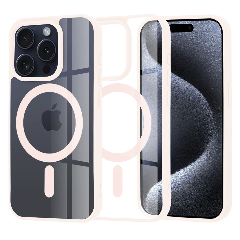 Husă MagSafe Pro iPhone 16 Pro Max Nude Pink