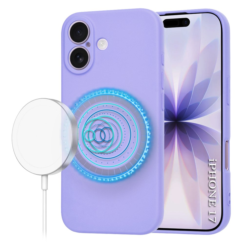 Husă iPhone 17 SoftFlex MagSafe Light Purple