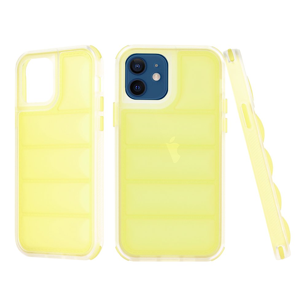 Husă Wave Shield iPhone 12 / iPhone 12 Pro Yellow