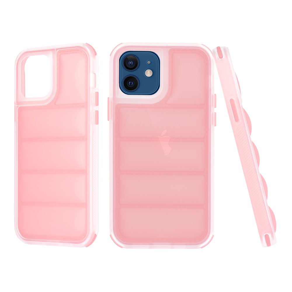 Husă Wave Shield iPhone 12 / iPhone 12 Pro Pink