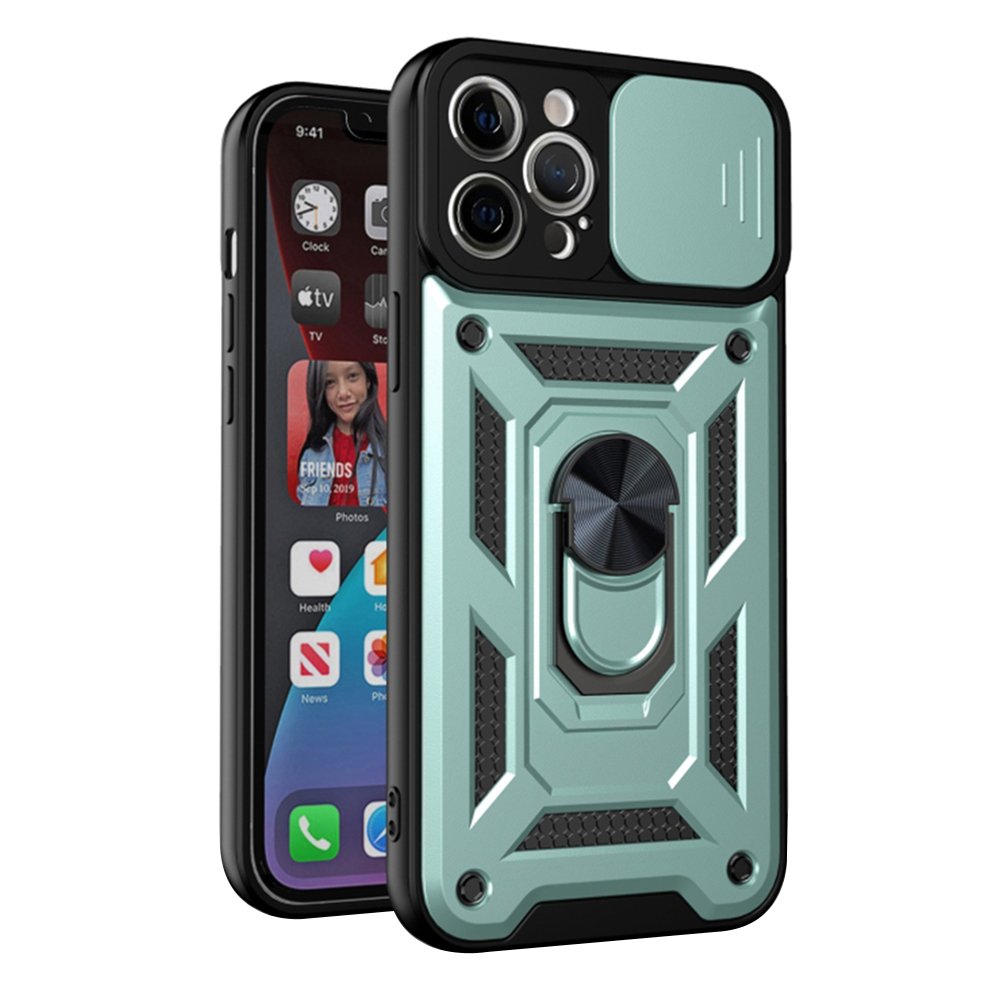 Husă CamShield Series iPhone 12 Pro Max Green