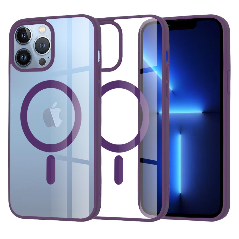 Husă MagSafe Pro iPhone 13 Pro Max Purple
