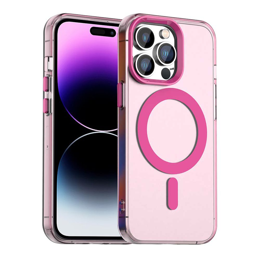 Husă CandyCase MagSafe iPhone 12 Pro Max Pink