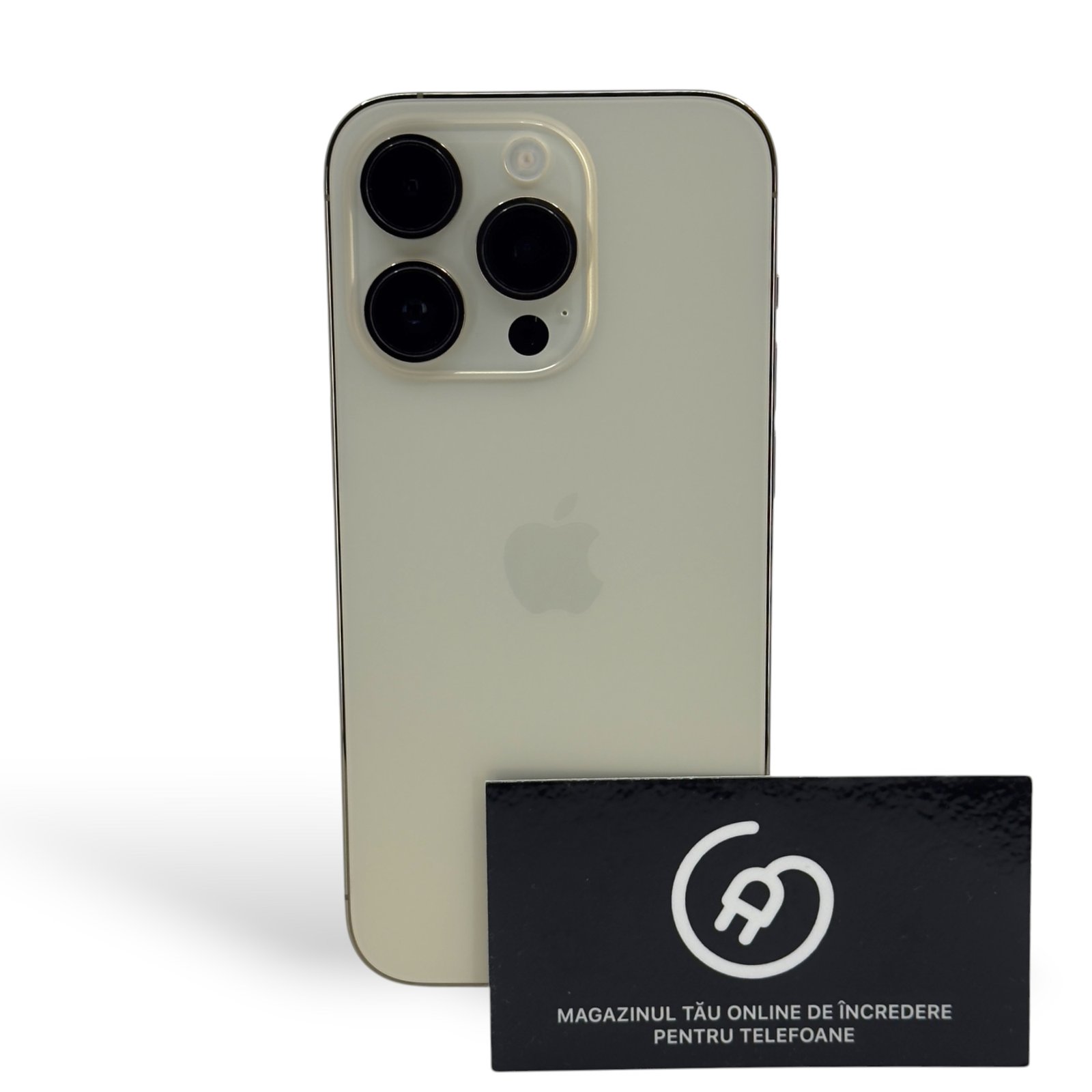 iPhone 14 Pro 100% 256Gb Gold Ca Nou E-Sim