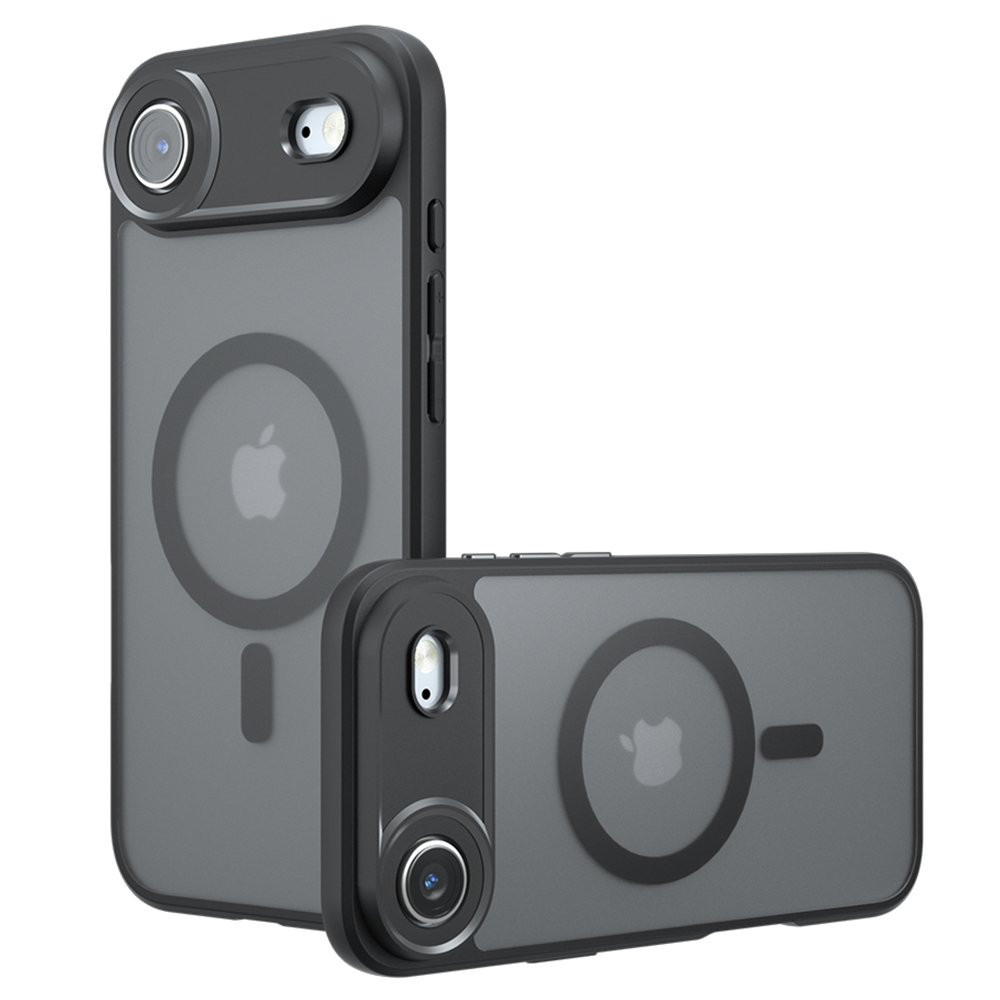 Husă PureFrost MagSafe iPhone 17 Air Frosted Black