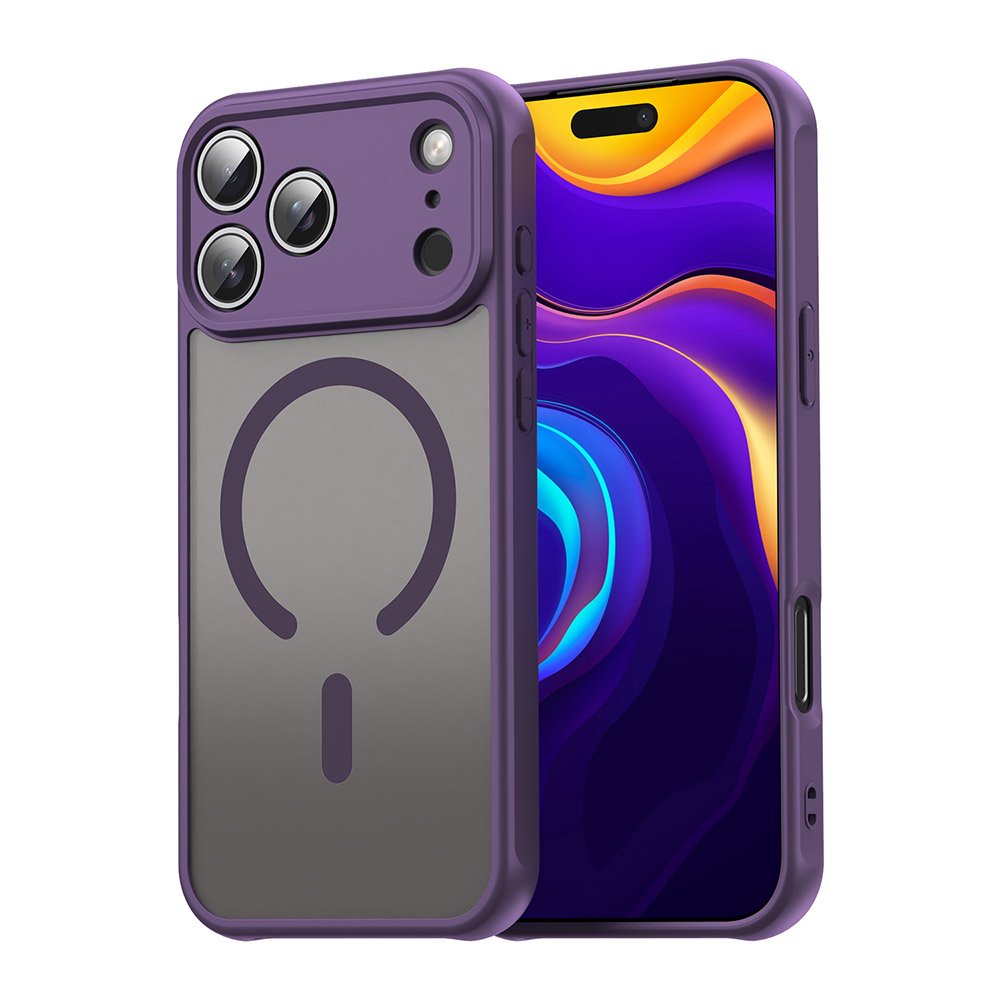 Husă HaloFrost II MagSafe iPhone 17 Pro Max Purple