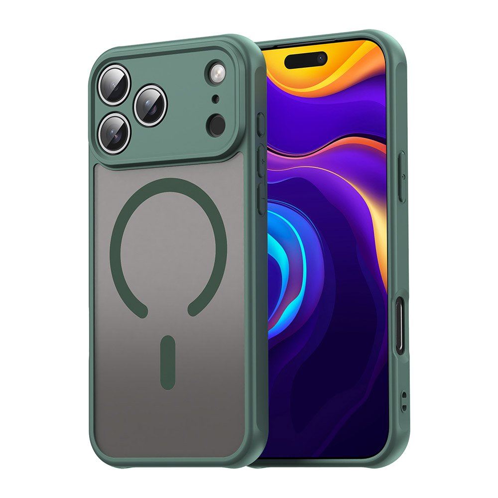 Husă HaloFrost II MagSafe iPhone 17 Pro Max Green