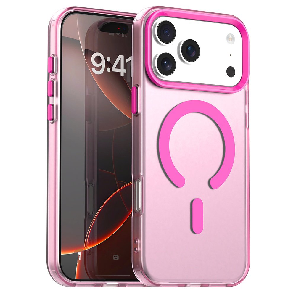 Husă CandyCase MagSafe iPhone 17 Pro Max Pink