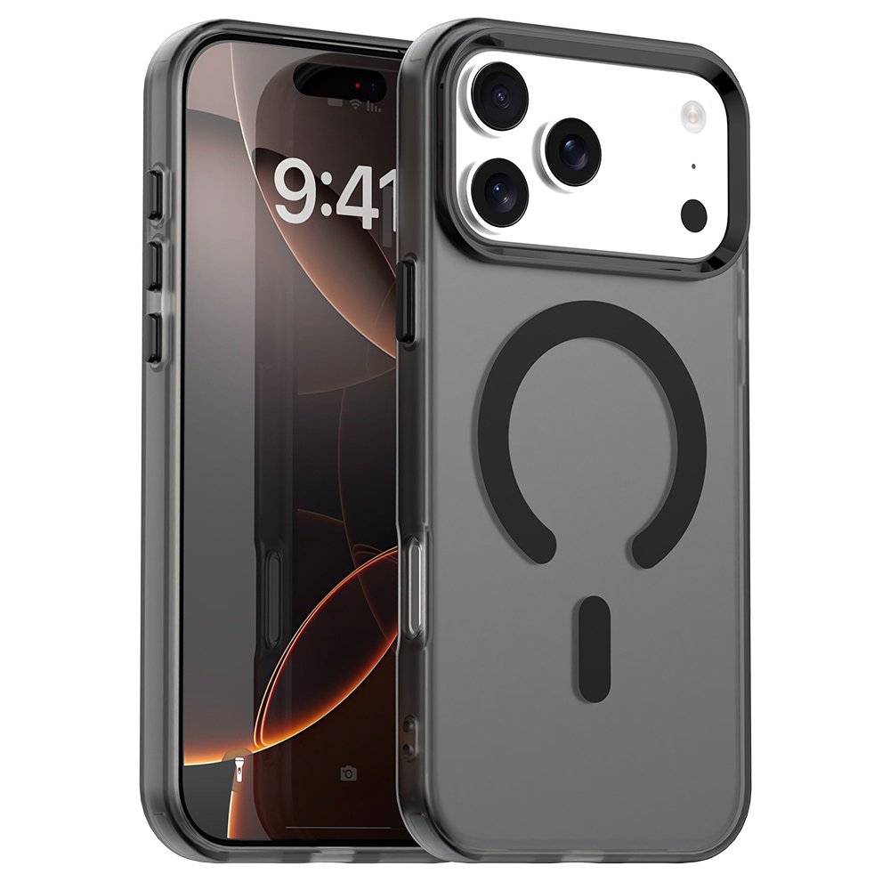 Husă CandyCase MagSafe iPhone 17 Pro Max Black