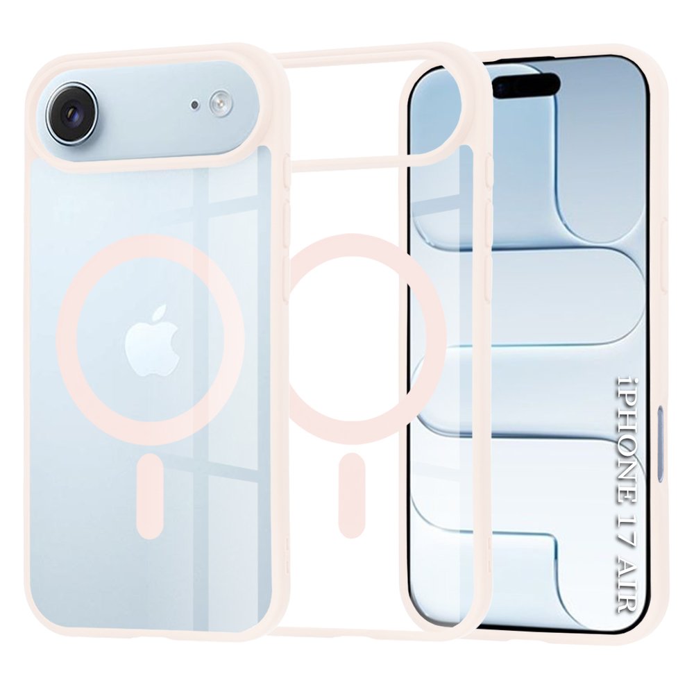 Husă MagSafe Pro iPhone 17 Air Nude Pink