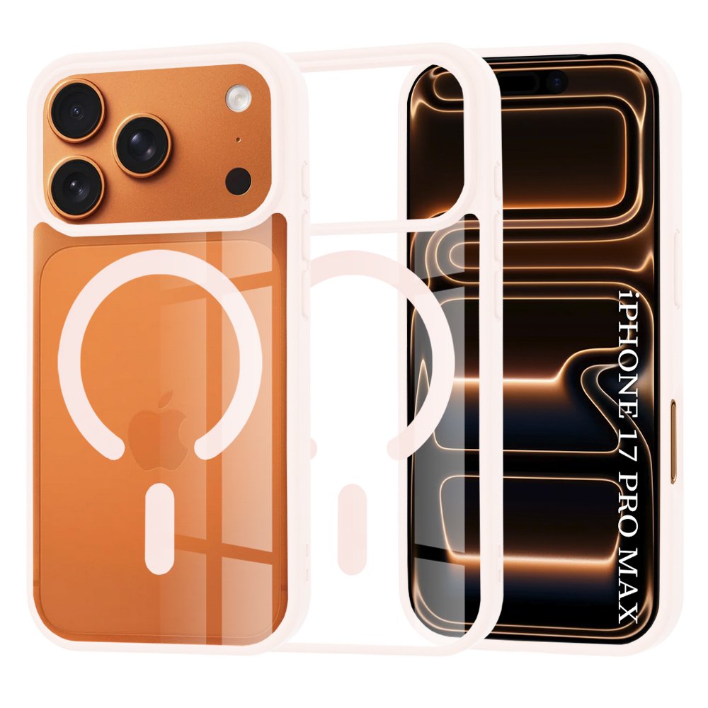 Husă MagSafe Pro iPhone 17 Pro Max Nude Pink