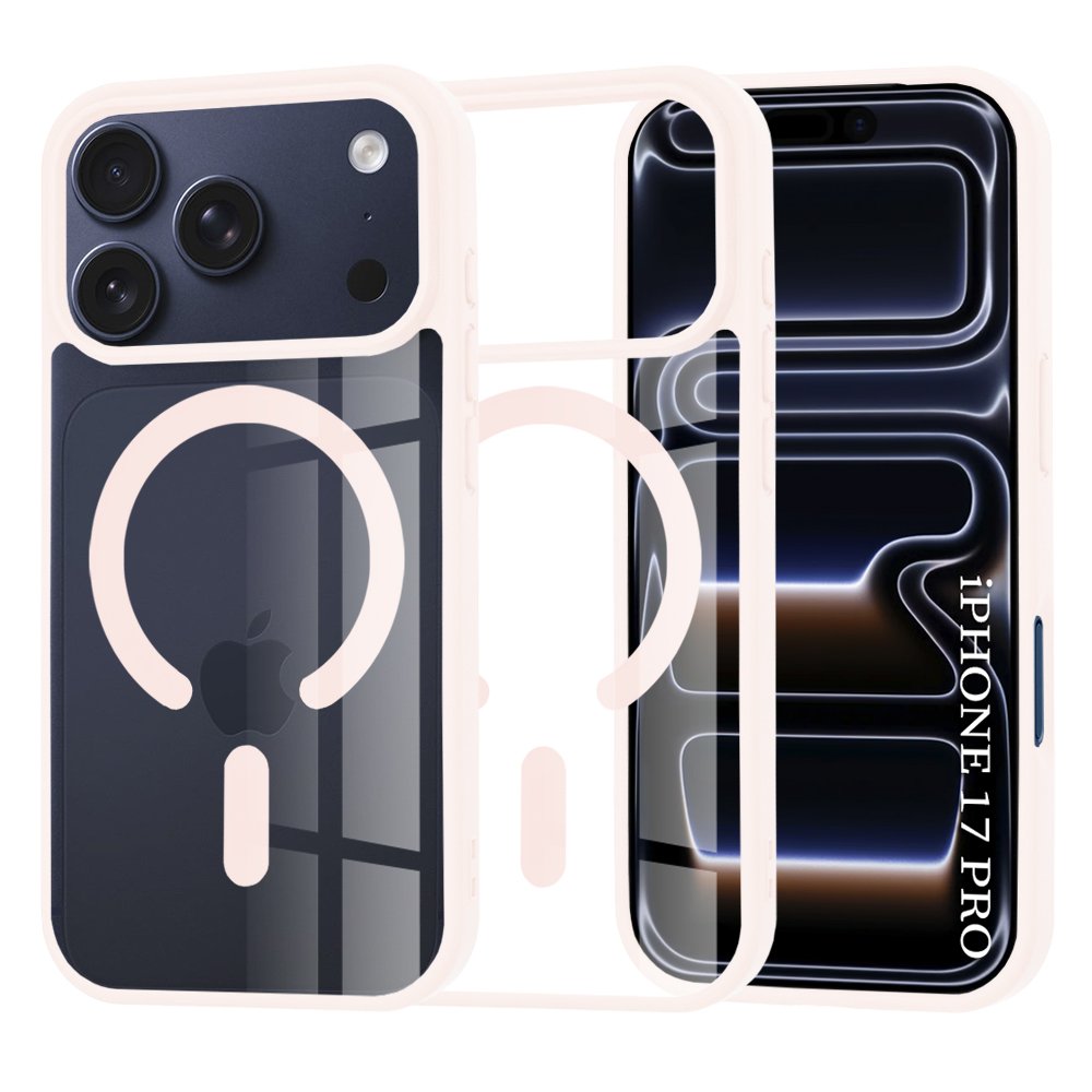 Husă MagSafe Pro iPhone 17 Pro Nude Pink