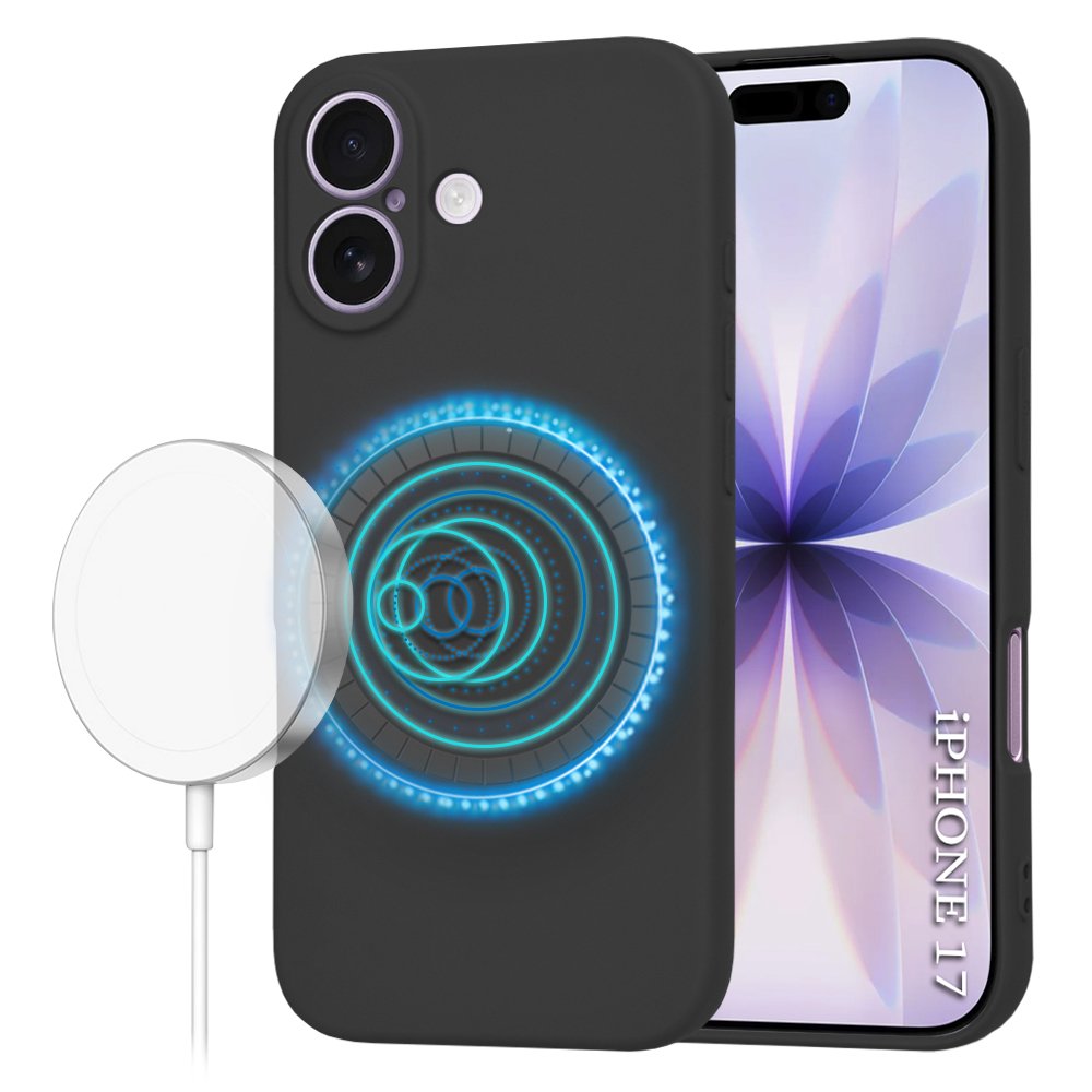 Husă iPhone 17 SoftFlex MagSafe Black