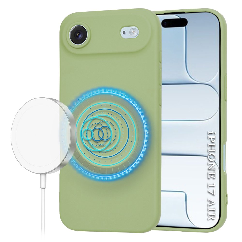 Husă iPhone 17 SoftFlex MagSafe Matcha