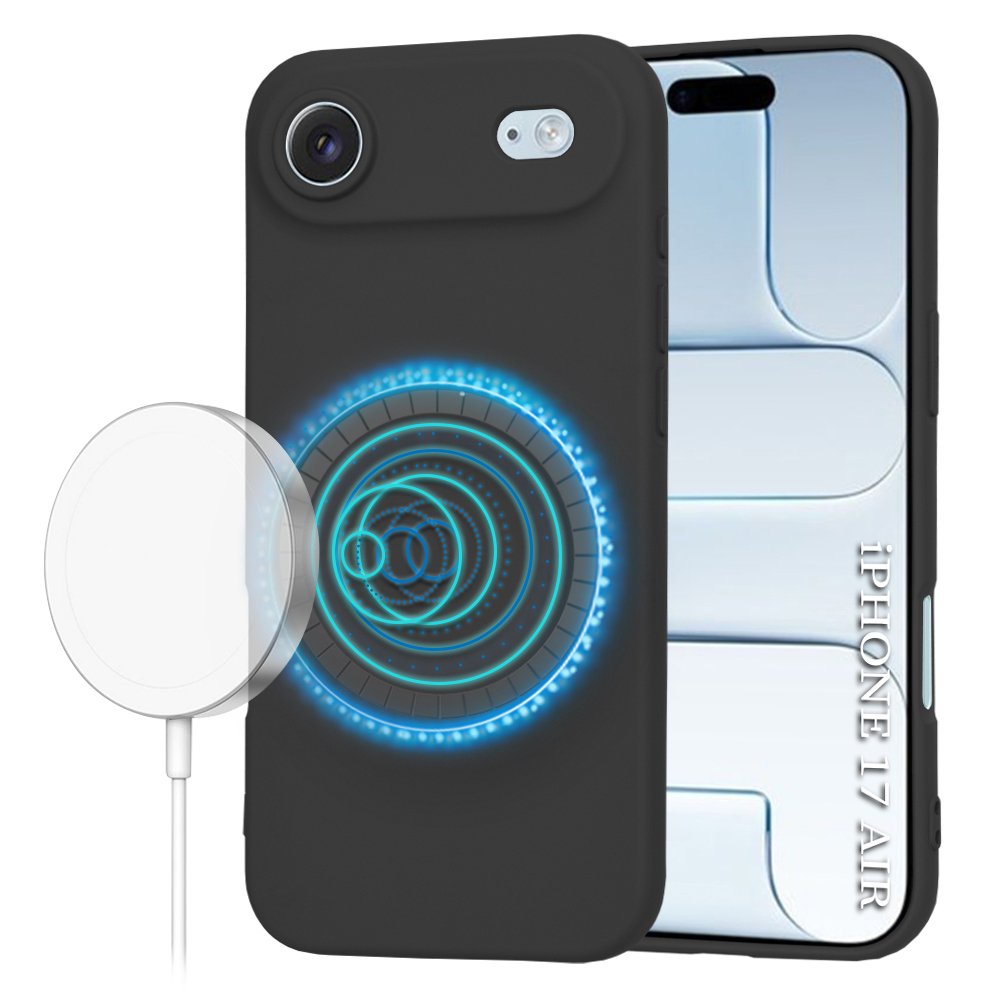 Husă iPhone 17 Air SoftFlex MagSafe Black
