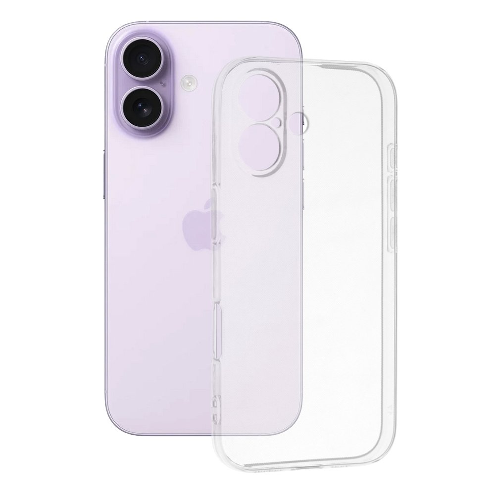 Husă Clear Silicone iPhone 17 Transparent
