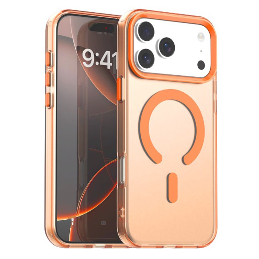 Husă CandyCase MagSafe iPhone 17 Pro Orange