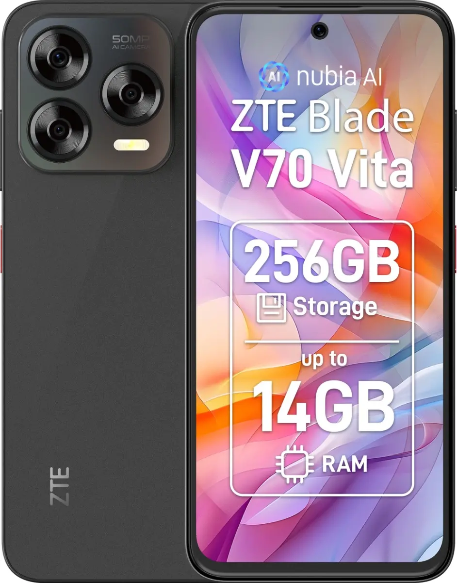 ZTE Blade V70 256Gb 14Gb RAM Stone Gray Nou/Sigilat