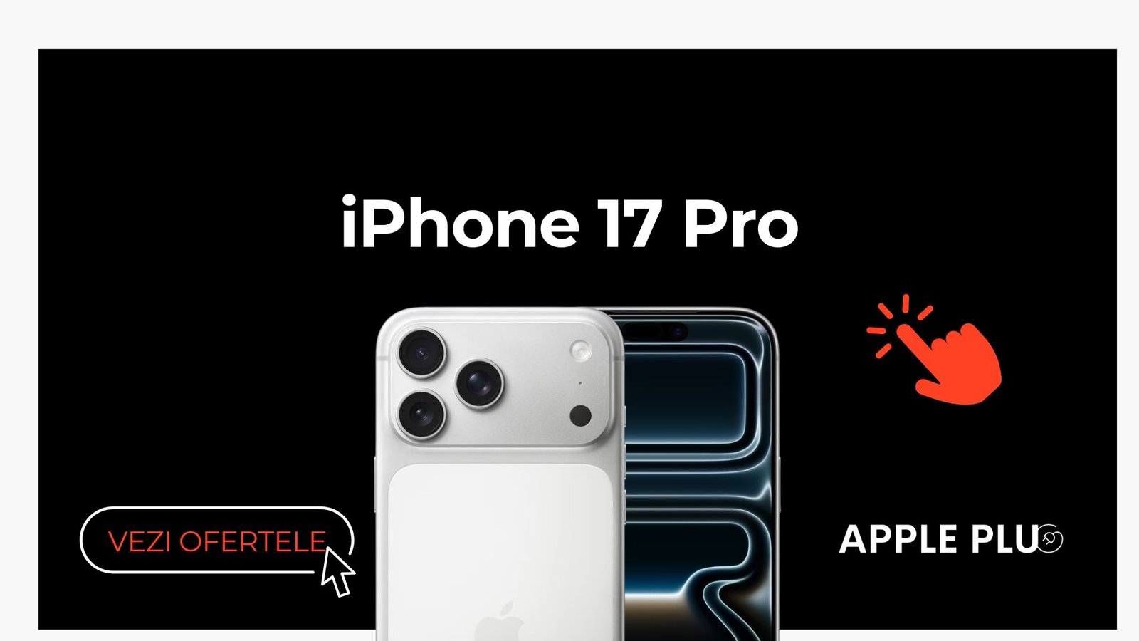 iPhone 17 Pro la Apple Plug Brașov